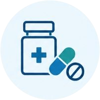 Few Medications — hair fall root cause factor